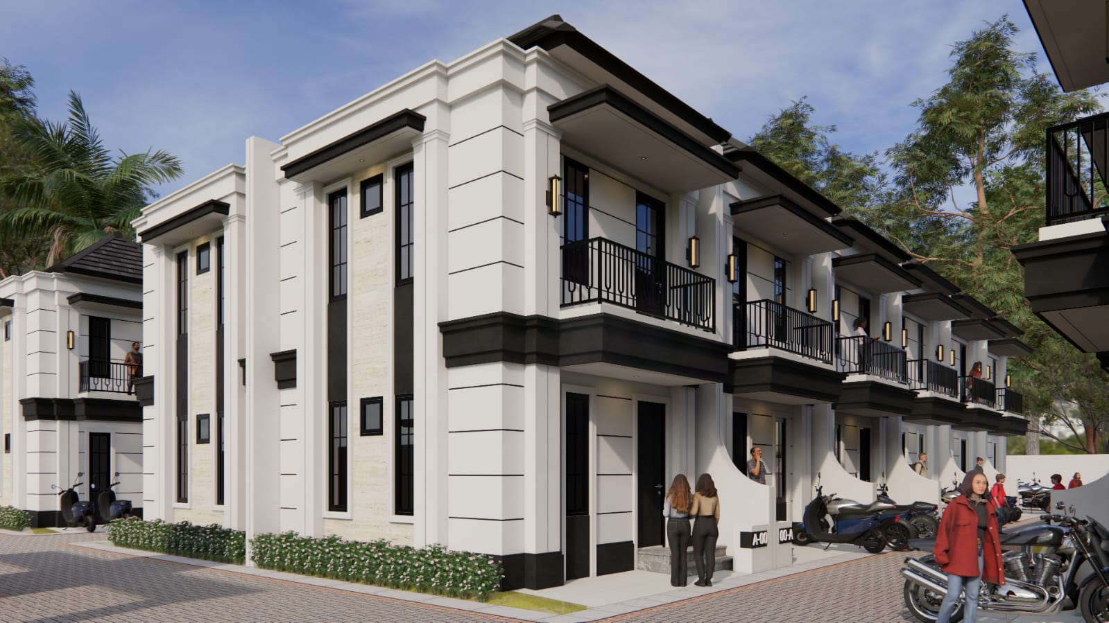 Granada Kost Siger — bangunan modern syariah Lampung